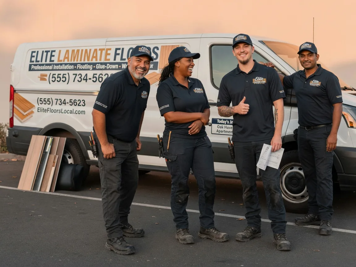 Laminate flooring installation company in Round Top, TX